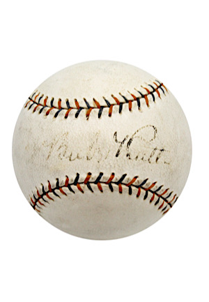 Babe Ruth Single-Signed Home Run Special Baseball & Spalding Original Box (Full PSA/DNA)