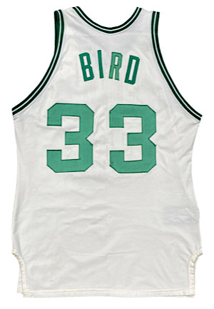 1985-86 Larry Bird Boston Celtics Game-Used Jersey (Sourced From Celtics Ball Boy In 89 • Championship & MVP Season • MEARS)