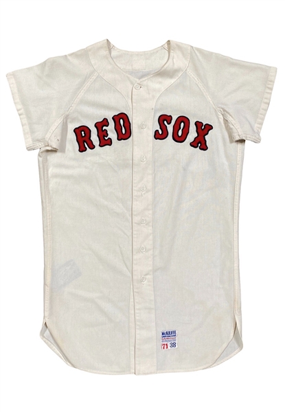 1971 Luis Aparicio Boston Red Sox Game-Used Home Flannel Jersey (Graded 10)