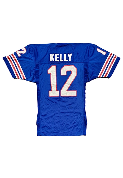 1994 Jim Kelly Buffalo Bills Game-Used Throwback Jersey