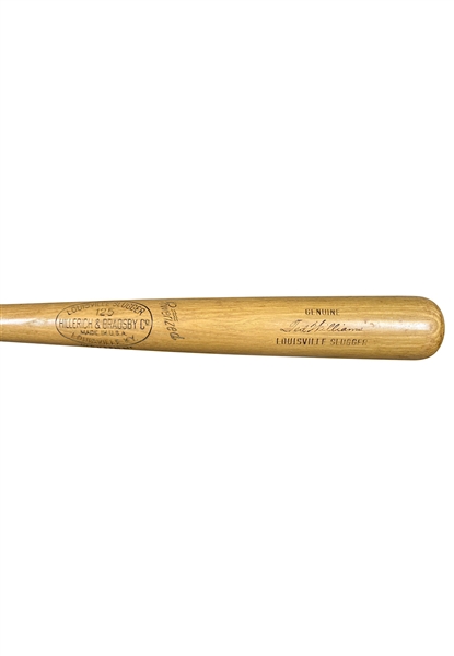 Circa 1956 Ted Williams Boston Red Sox Game-Ready Bat (PSA/DNA • Attributed To Final Career Game)