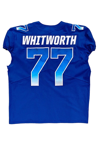 2017 Andrew Whitworth LA Rams Pro Bowl Game-Used Jersey