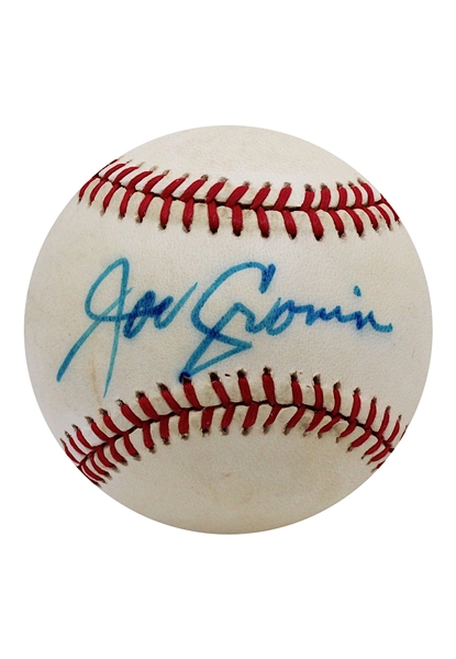 Joe Cronin Single-Signed OAL Baseball (PSA/DNA)