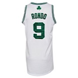 2010-11 Rajon Rondo Boston Celtics Game-Used & Autographed Home Jersey (JSA) 
