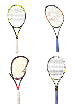 Match-Used & Signed Tennis Rackets - Kourkinova, Ferrer, Kuznetsova & Querrey