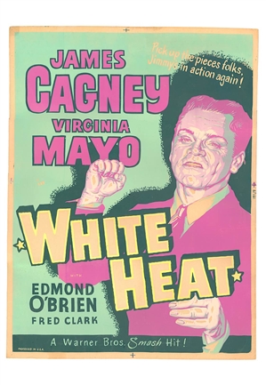 White Heat (Warner Bros, 1949) Poster - 30" x 40"