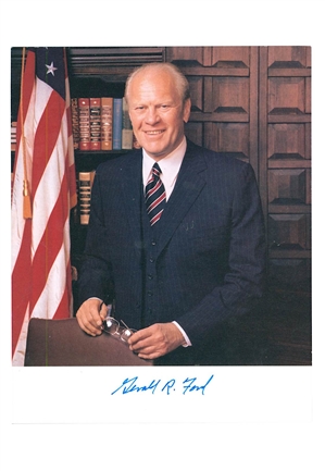 Gerald Ford Autographed 8x10 Photo