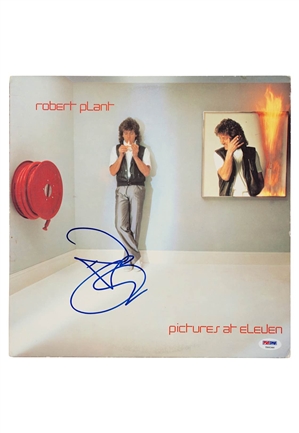 Robert Plant "Pictures At Eleven" Autographed LP (PSA/DNA)