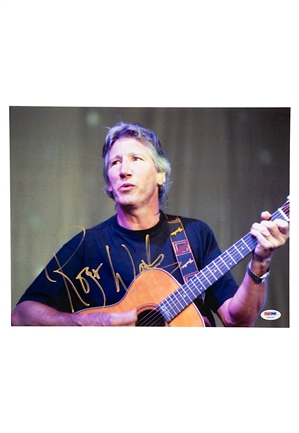 Roger Waters Autographed 11"x14" Photo (PSA/DSA)