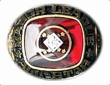 Jack Langs 1988 All-Star Game Official Scorers Ring