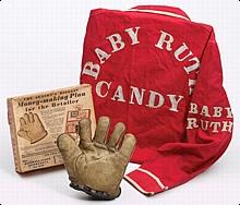Circa 1920s Baby Ruth Shirt, Glove & Retail Box (3)