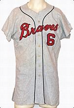 1963 Roy McMillan Milwaukee Braves Game-Used Road Flannel Jersey
