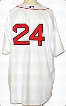 2004 Manny Ramirez Boston Red Sox Game-Used Home Jersey (Championship Season)
