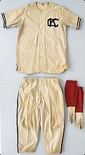 1940s Full Game-Used Uniform Attributed to the Kansas City Monarchs of the Negro Leagues (4)