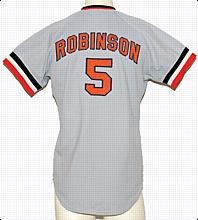 1973 Brooks Robinson Baltimore Orioles Game-Used Road Jersey
