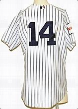 2004 Enrique Wilson NY Yankees Game-Used Japan Opening Series Jersey (Steiner LOA)