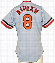 1988 Cal Ripken, Jr. Baltimore Orioles Game-Used & Autographed Road Jersey (JSA)