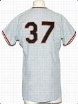 1962 Stu Miller San Francisco Giants Game-Used & Autod Uniform (2) (JSA) (World Series Year)