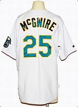 1995 Mark McGwire Oakland As Game-Used Home Jersey