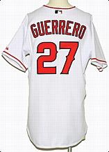 2004 Vladimir Guerrero Anaheim Angels Game-Used & Autographed Home Jersey (JSA)