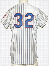 1972 Jon Matlack NY Mets Game-Used & Autographed Home Jersey (JSA)