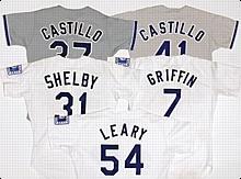 Lot of Los Angeles Dodgers Game-Used Jerseys (5)