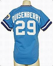 1983 Dan Quisenberry KC Royals Game-Used Road Jersey