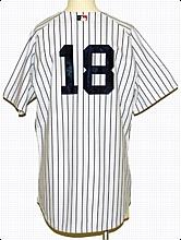 2006 Johnny Damon NY Yankees Game-Used Home Jersey (Yankees-Steiner LOA)