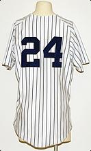 1998 Tino Martinez NY Yankees Game-Used Home Jersey (Yankees-Steiner LOA)