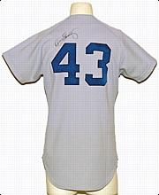 1982 Dennis Eckersley Boston Red Sox Game-Used & Autographed Road Jersey (JSA)