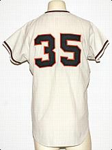 1965 John Miller Baltimore Orioles Game-Used Home Flannel Jersey