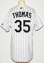 2004 Frank Thomas Chicago White Sox Game-Used Home Jersey