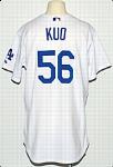 2007 Hong-Chih Kuo LA Dodgers Game-Used Home Jersey (Dodgers-Steiner LOA)