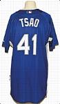 2007 Chin-Hui Tsao LA Dodgers Spring Training Game-Used Jersey (Dodgers-Steiner LOA)