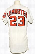 1971 Denny LeMaster Houston Astros Game-Used Home Flannel Jersey