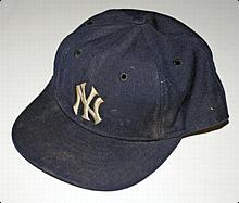 1968 Rocky Colavito NY Yankees Game-Used & Autographed Cap (JSA)
