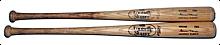 Lot of Two Gorman Thomas Milwaukee Brewers Game-Used Bats (PSA/DNA)