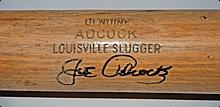1965-1968 Joe Adcock California Angels Game-Used & Autographed Bat (JSA) (PSA/DNA)