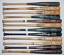 Lot of Major League Infielders Game-Used Bats with Some Autographed (16) (JSA) (PSA/DNA)