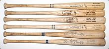 Lot of Mike Marshall Los Angeles Dodgers Game-Used Bats (6) (PSA/DNA)