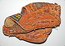 1969 Pedro Borbon Rookie California Angels Game-Used Glove (Borbon LOA)