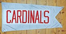 Mark McGwire Autographed St. Louis Cardinals Pennant That Flew over Busch Stadium (JSA)