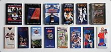 Large Collection of NY Mets Media Guides That Belonged To Jack Lang