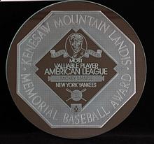 1956, 1957 & 1962 Mickey Mantle NY Yankees Glass A.L. MVP Awards (3)