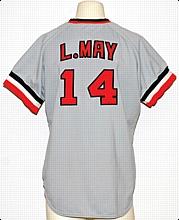 1977 Lee May Baltimore Orioles Game-Used Road Jersey
