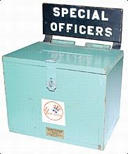 Yankees Stadium Special Officers Ticket Box & Ushers Cap (2)
