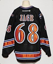 2003-2004 Jaromir Jagr Washington Capitals Game-Used Road Jersey 