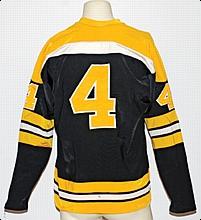 Early 1970s Bobby Orr Boston Bruins Game-Used Road Jersey