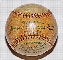 1926 Philadelphia Athletics Team Autographed Baseball (JSA)