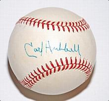 Carl Hubbell Single-Signed Baseball (JSA)